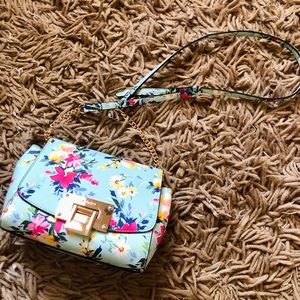 Aldo floral cross body bag